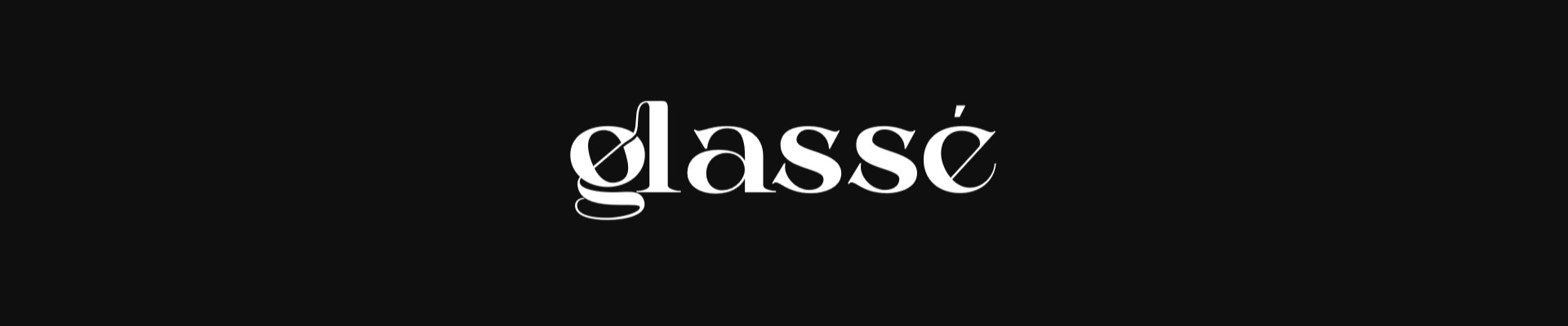 Glassé Banner